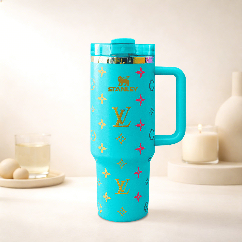 Stanley Tumbler – Midnight Luxe Monogram Insulated Tumbler