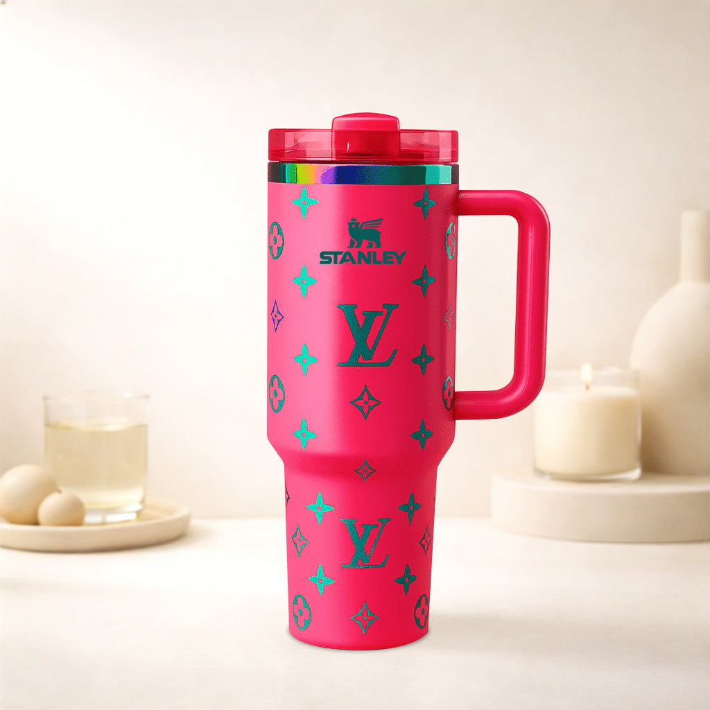 Stanley Tumbler – Midnight Luxe Monogram Insulated Tumbler