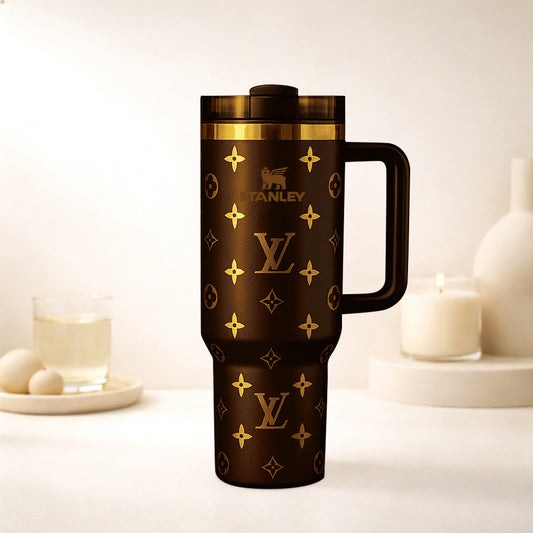 Stanley Tumbler – Midnight Luxe Monogram Insulated Tumbler