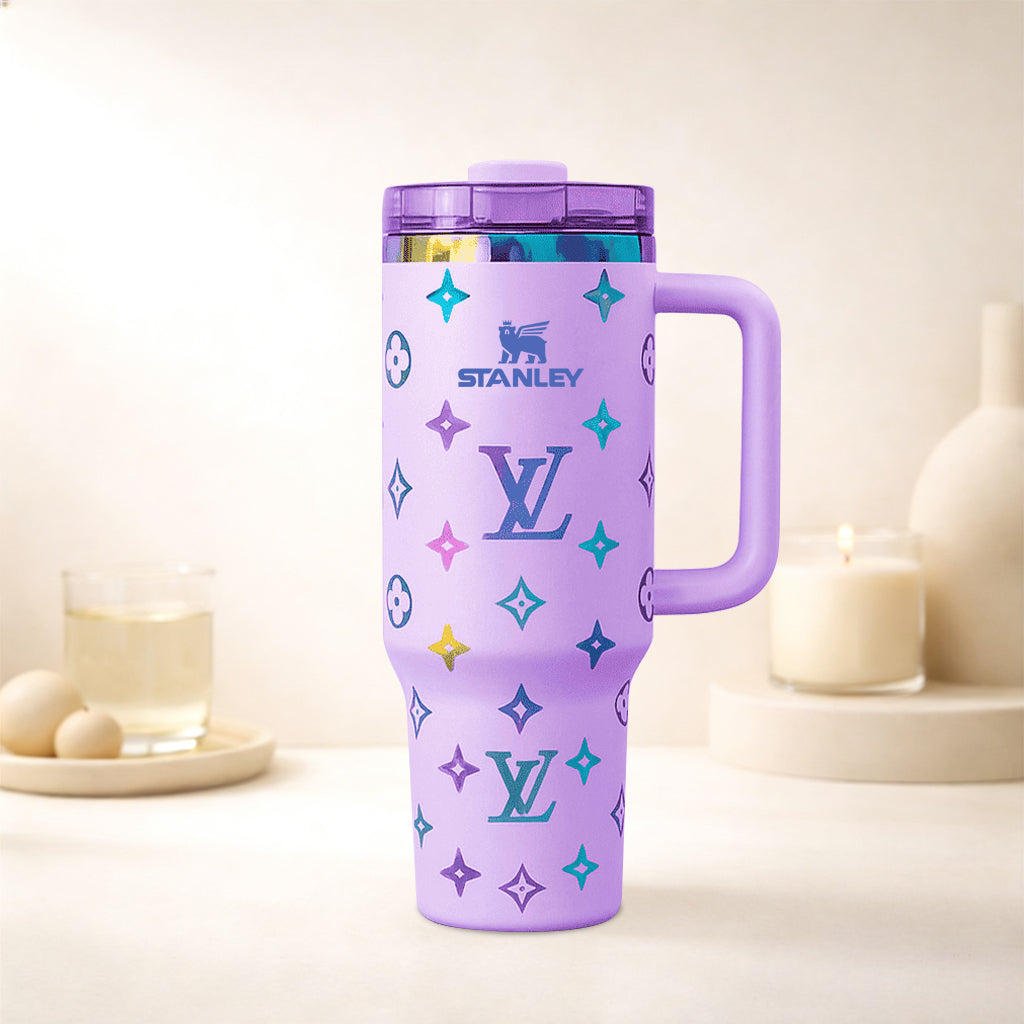 Stanley Tumbler – Midnight Luxe Monogram Insulated Tumbler