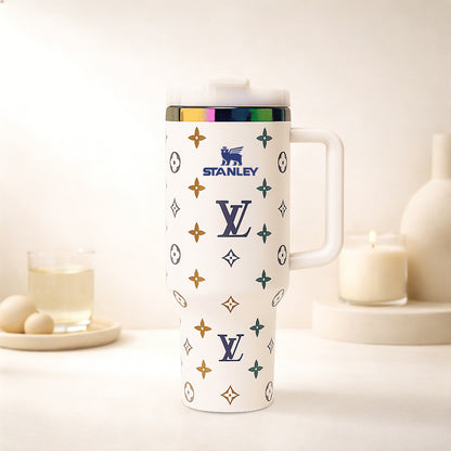 Stanley Tumbler – Midnight Luxe Monogram Insulated Tumbler