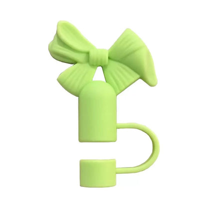Bow Bliss Straw Charm( -4 pack )
