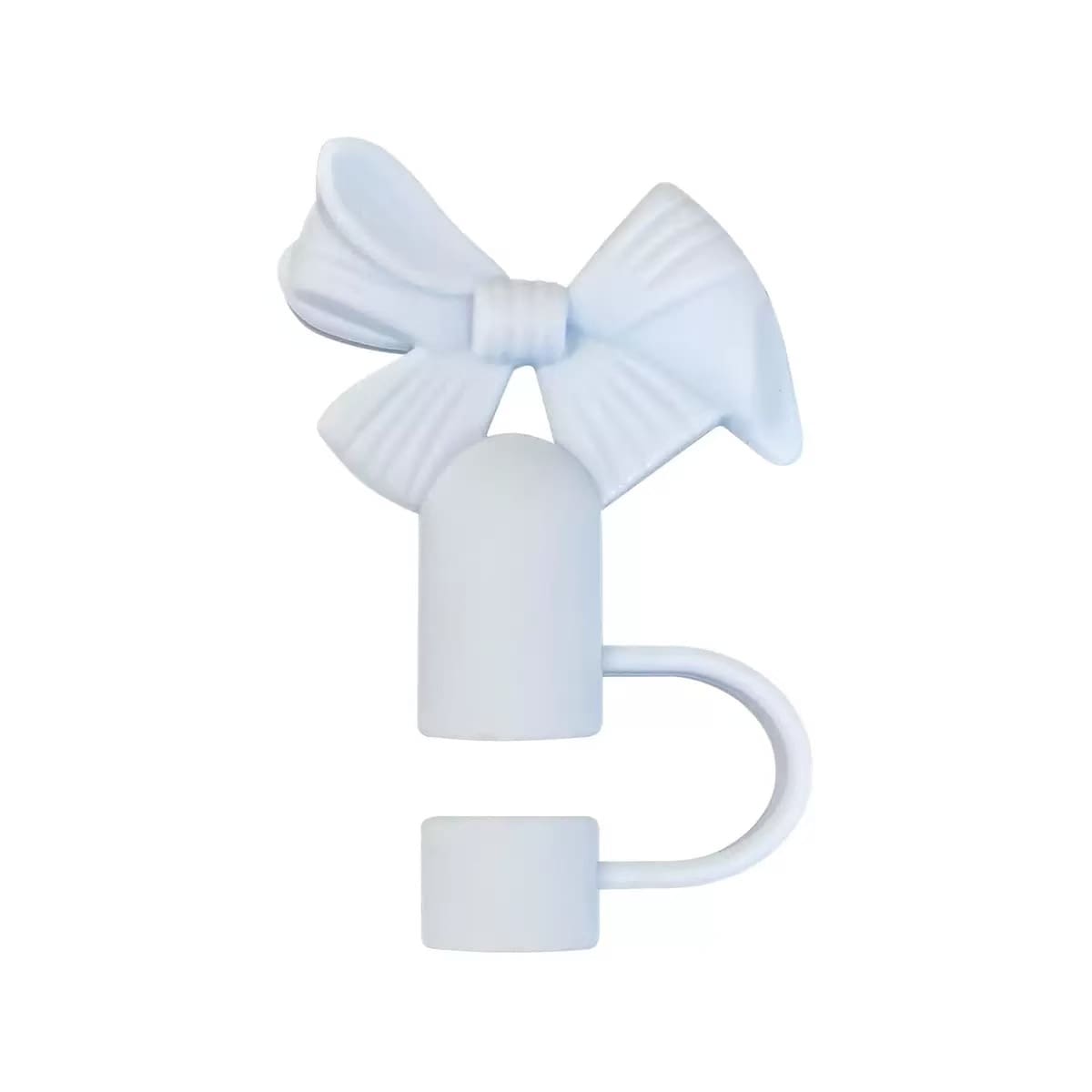 Bow Bliss Straw Charm( -4 pack )