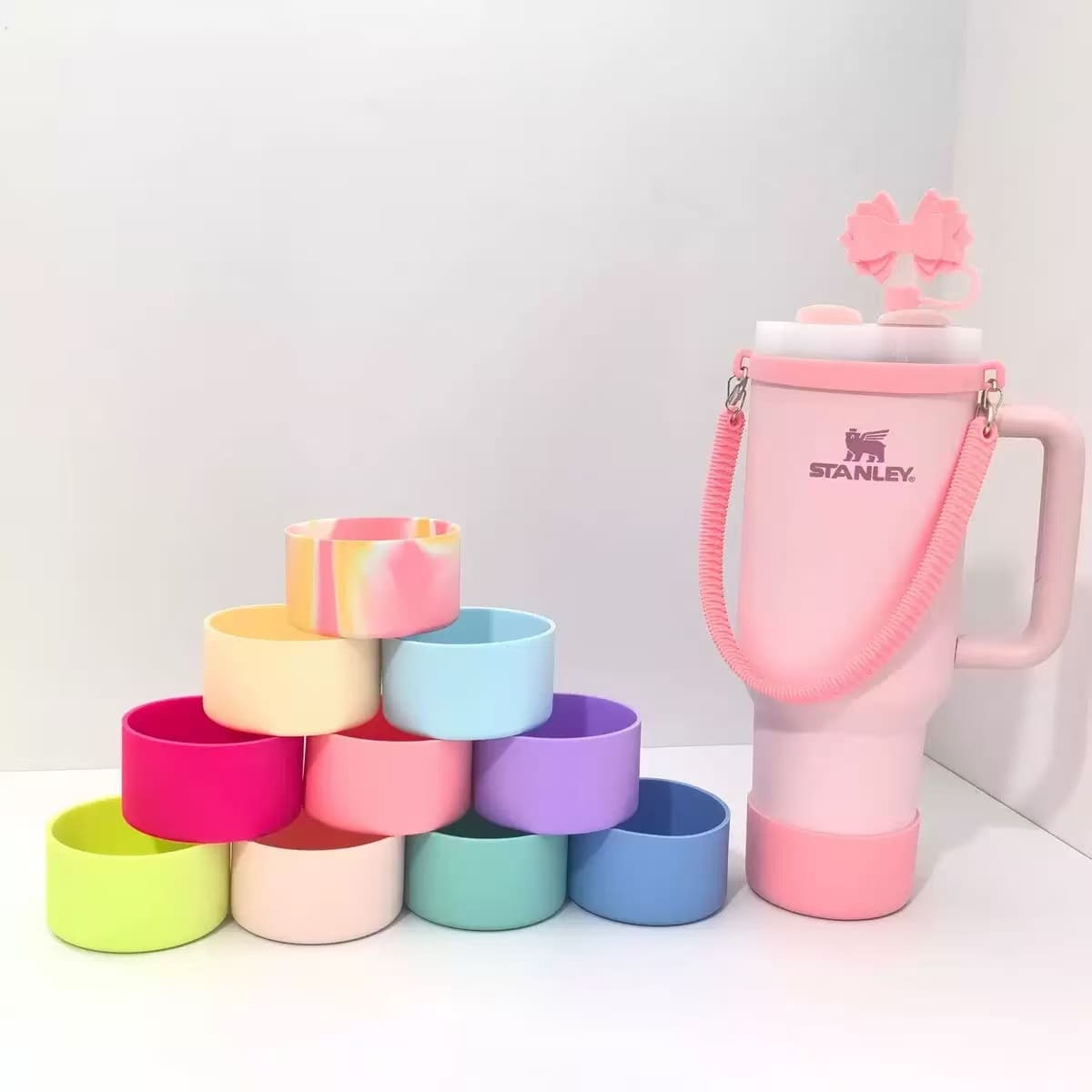 ColorSnap Silicone Tumbler Boot( -3 pack)